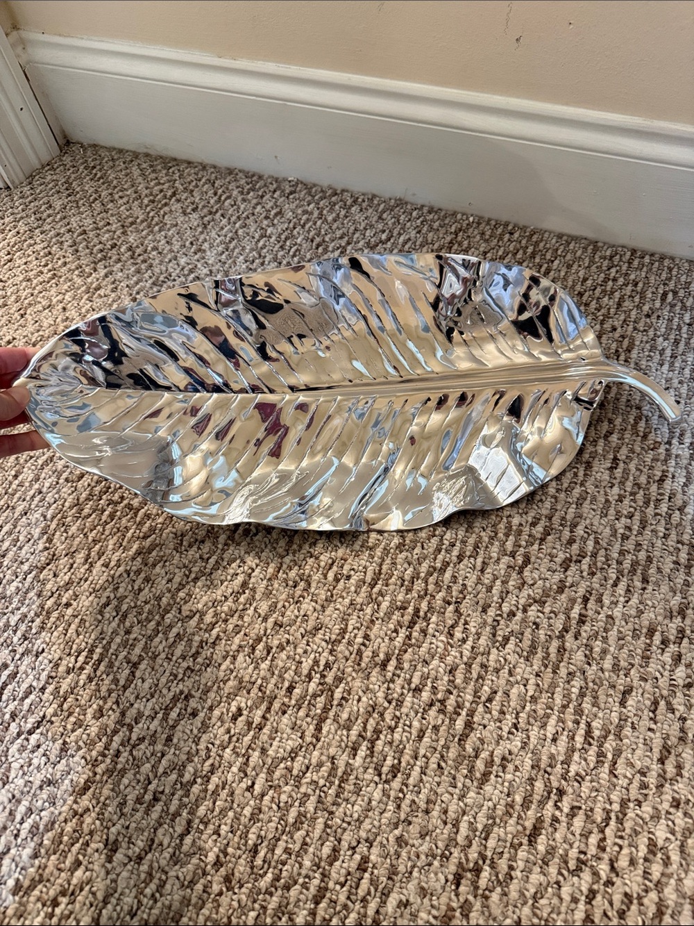 Beatriz Ball Silver Leaf Decorative Tray